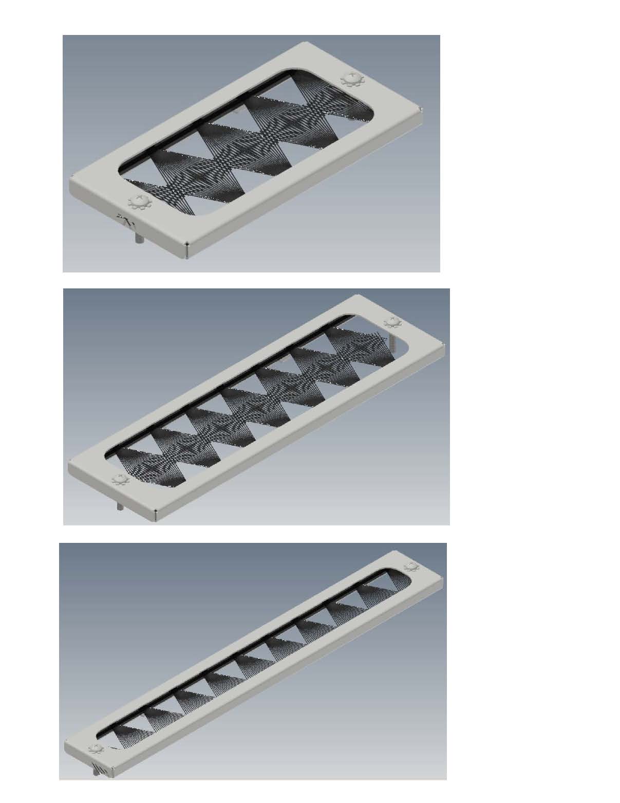 Bürsten-Kit für den Schrankrahmen oben