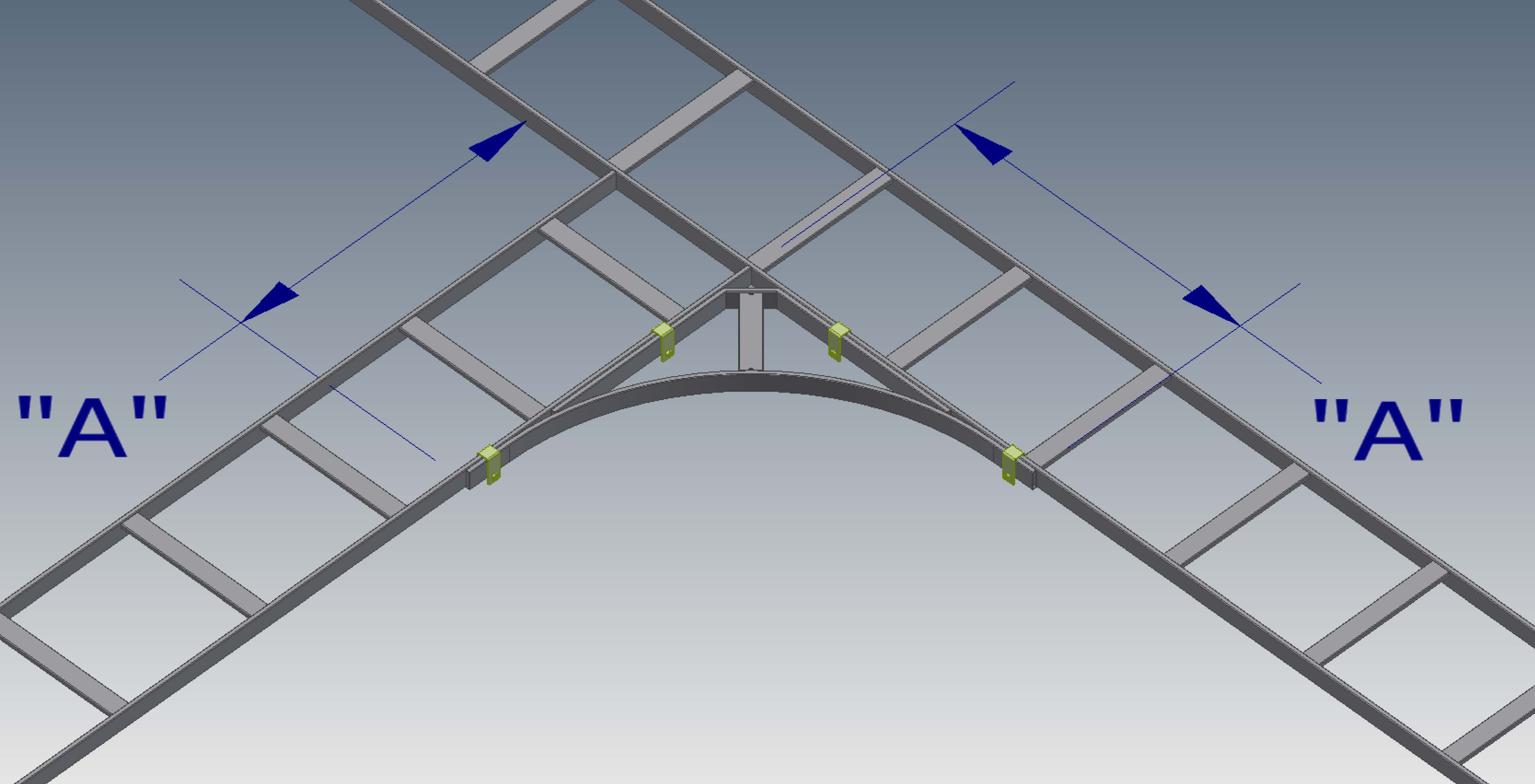 Eckwinkel für Kabelkanäle