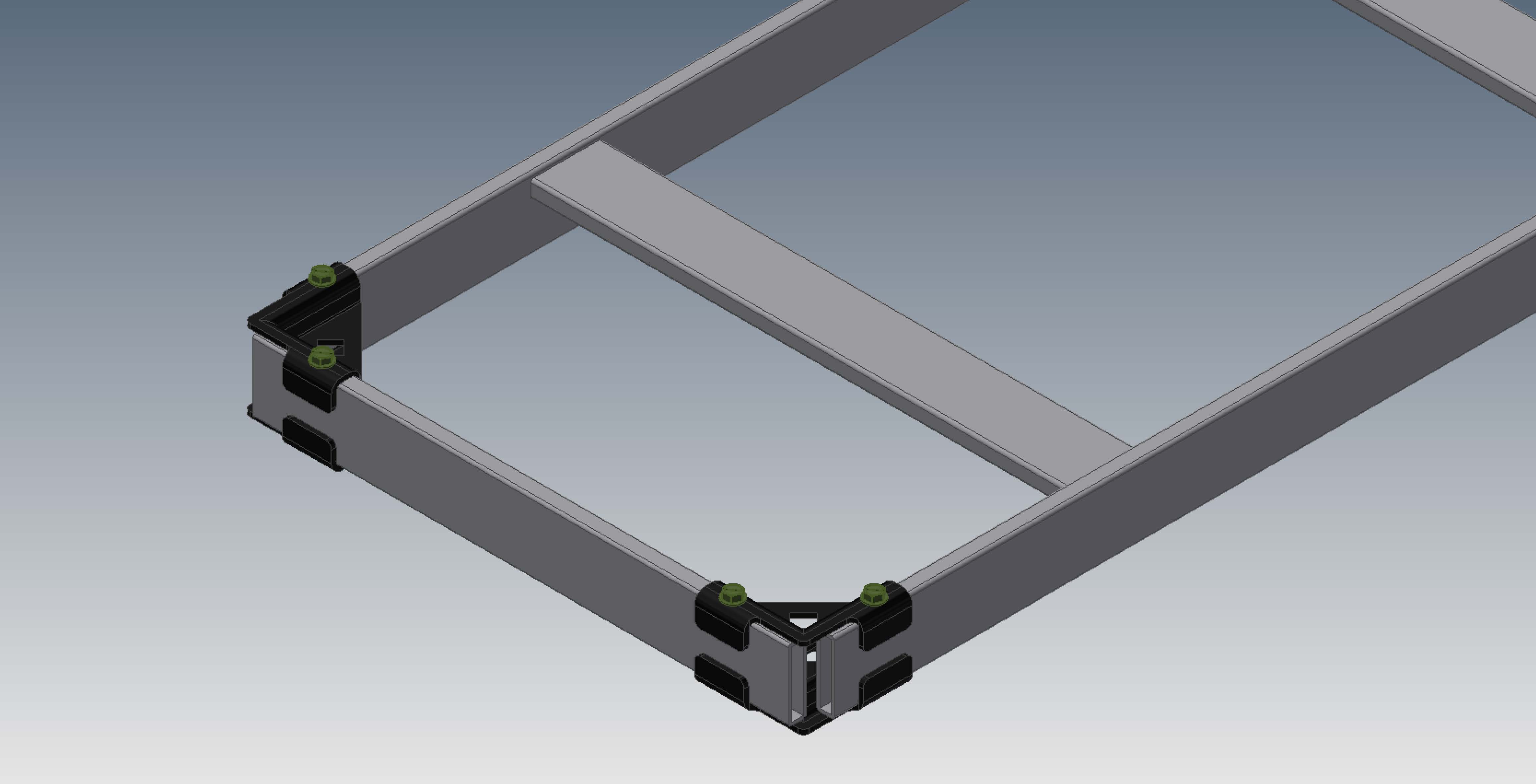 Set zum Schließen von Kabelkanälen