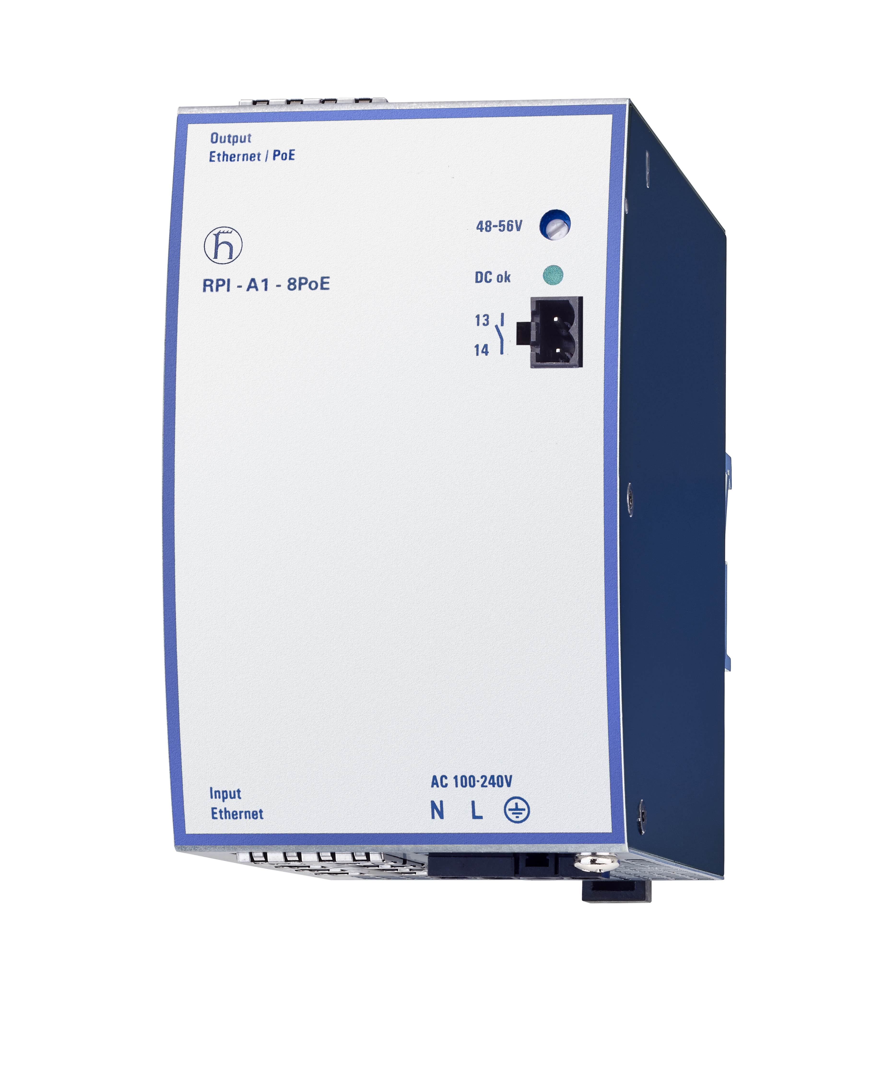 Schienenstrominjektor, RPI-A1-4PoE