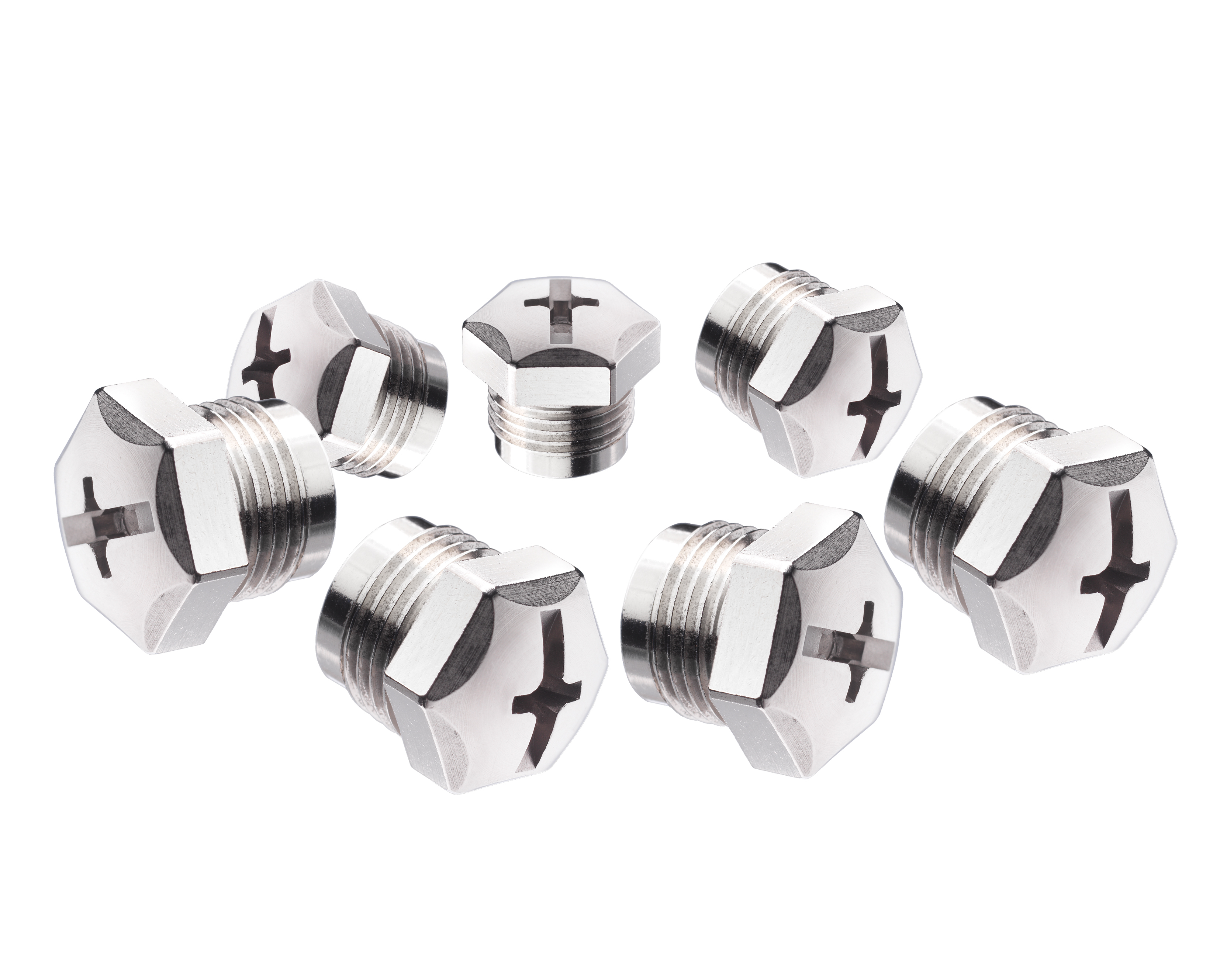 Schutzschraube für M12 Buchse, Metall, IP65/67 (25 Stück)