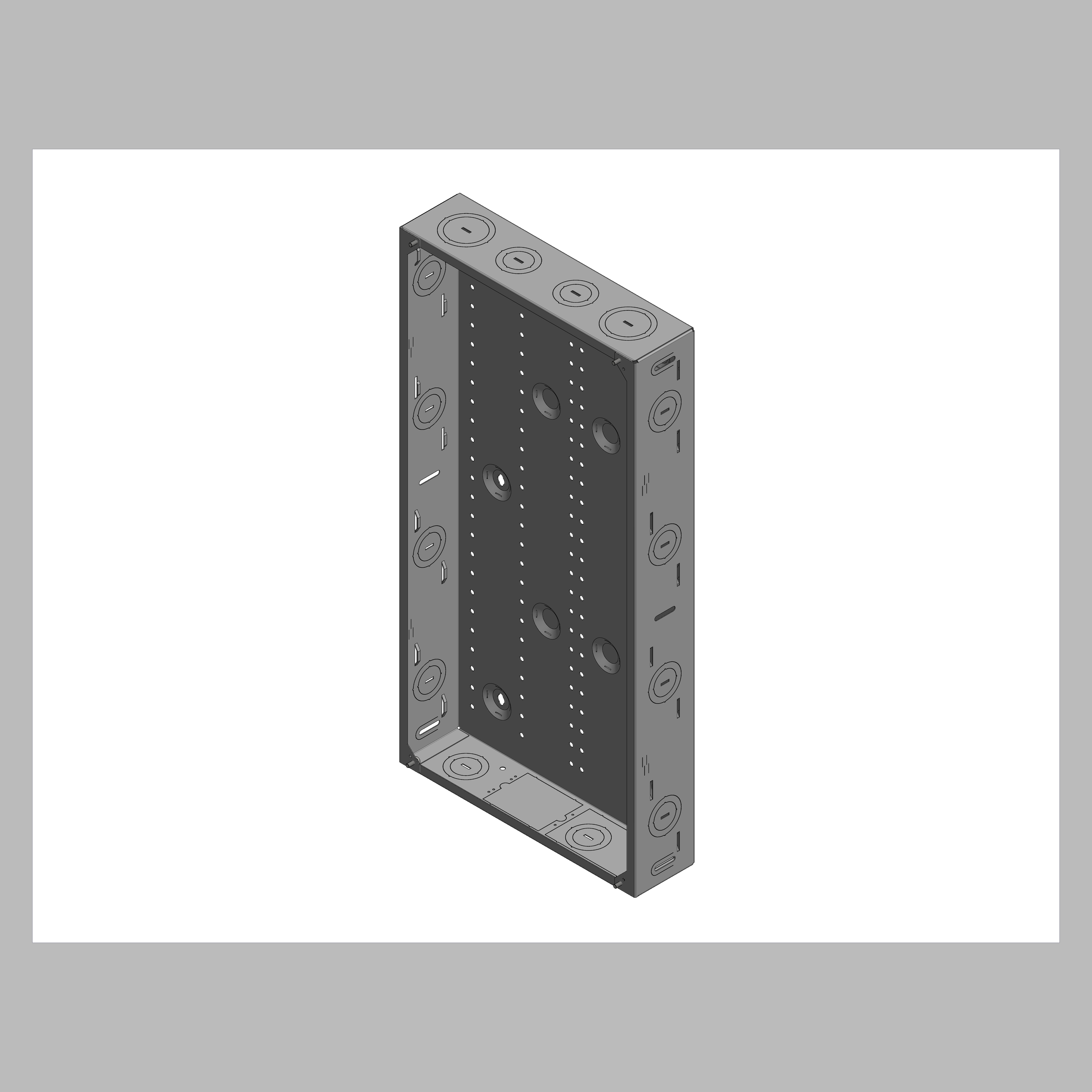 Konsolidierungs-Gehäuse