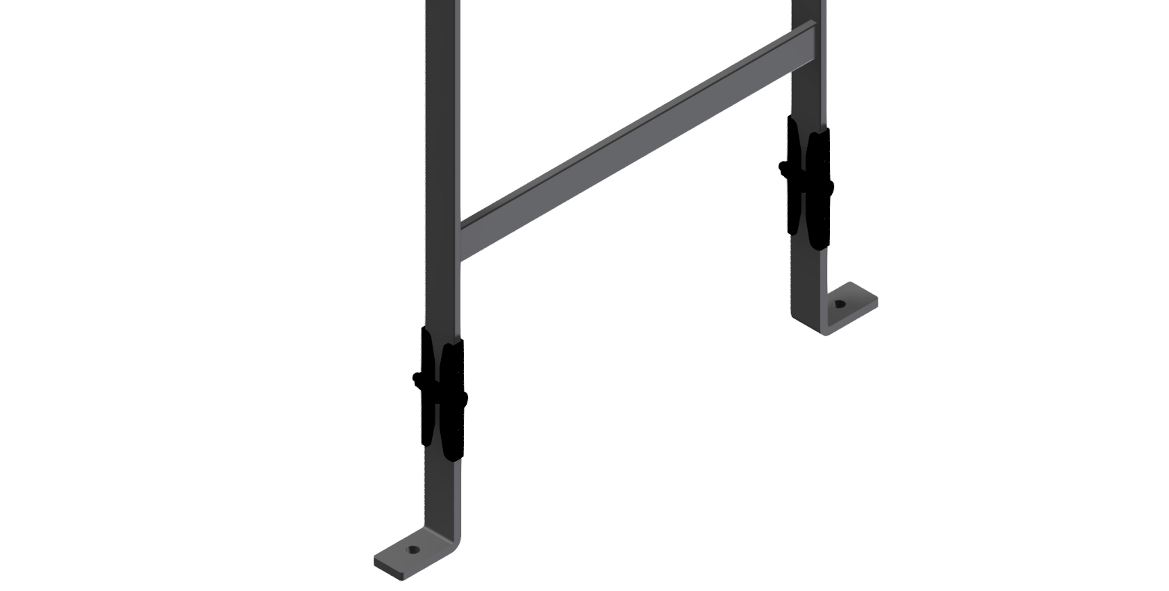 Kabelführungsbahn-Fuß-Kit