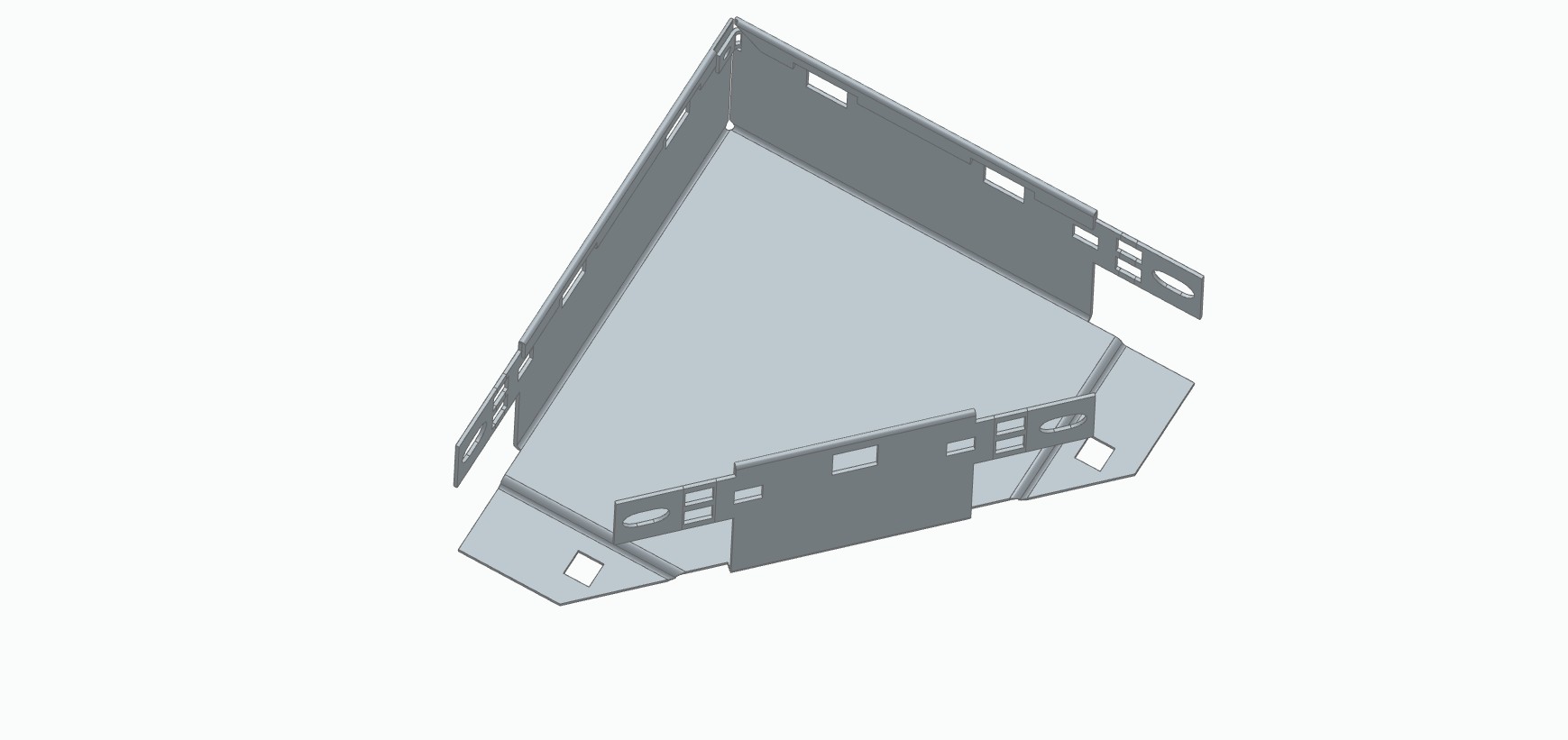 WireMesh-Einschub Horizontale Biegung